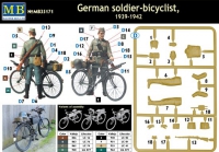 35; Deutscher Infantrist mit Fahrrad 1939-42  (WIEDERAUFLAGE)