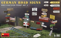 35; German Roadsigns , Eastern Front Set 1