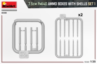 35; Deutsche 7,5cm Pak 40 Munition   Set 1