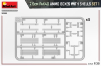 35; Deutsche 7,5cm Pak 40 Munition   Set 1