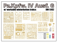 35; Pzkpfw IV G mit beweglichen Winterketten