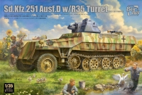 35; Sdkfz 251 D mit R35 Turm   (NEU 10.2024)