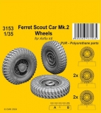 35; Ferret Scout Car Mk. II Radsatz  (AIRFIX)