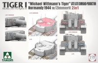 35; Tiger I  spt / Befehlstiger mit Zimmerit  M.Wittmann