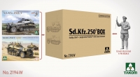 35; SET  Sdkfz 250/1 + 250/3 + 1:16 Rommel Figur   (NEW 08.2024)