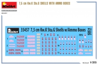 35; 7,5cm StuG Munition & -kisten  (NEU 12.2024)