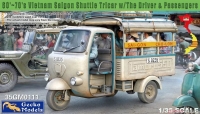 35; Saigon Motor Dreirad Taxi  mit Figuren