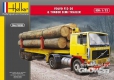 32; VOLVO F12-20 und Holztransport-Auflieger