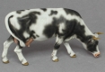 45; Cow , black white     BUILD AND PAINTED FIGURE